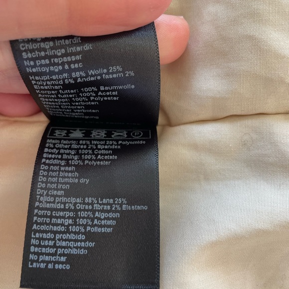 ba&sh Cox Marron Lady Coat Hooded Size 2 Us 8 Plaid Belted Wool blend - Picture 8 of 13